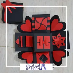 جعبه سورپرایز مدل ولنتاین