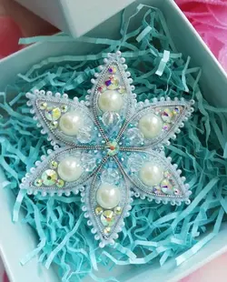 سنجاق سینه (طرح ستاره)