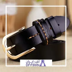 کمربند مردانه چرم طبیعی مدل ونیز