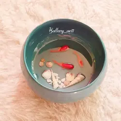 ظروف ماهی سه بعدی