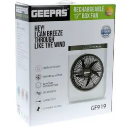 پنکه شارژی جیپاس مدل 919