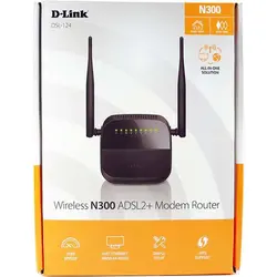 مودم +ADSL2 شرکت DLINK مدل DSL-124