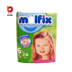پوشک مولفیکس سایز 6 تعداد 24 تایی