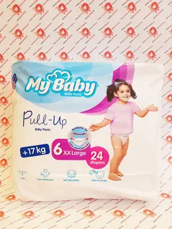 پوشک پول آپ اقتصادی 24 عددی سایز 6