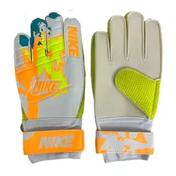 دستکش دروازه بانی بزرگسال نایک سفید نارنجی