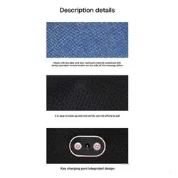 بالش ماساژ شارژی حرارتی بن کر Boncare Massage Pillow S1