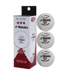توپ پینگ پنگ 3 ستاره نیتاکو پلاستیکی+40