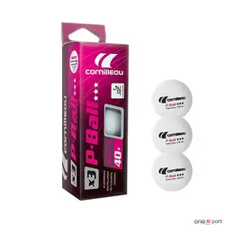 توپ پینگ پنگ کورنلیو مدل P-Ball 3 Star بسته 3 عددی