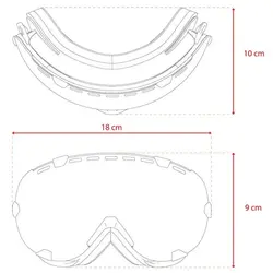 عینک اسکی و اسنوبرد اوت اف مدل DOC GOGGLE