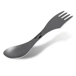 قاشق تیتانیوم کمپ و کوهنوردی نیچرهایک NATUREHIKE TZD12 TITANIUM CUTLERY SET NH19T012-D
