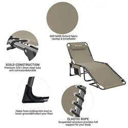 تخت کنار استخری تاشو کینگ کمپ مدل KC2019