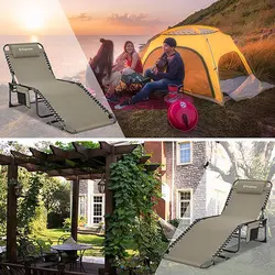 تخت کنار استخری تاشو کینگ کمپ مدل KC2019