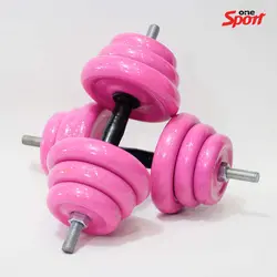 دمبل بدنسازی متغیر رنگی 10 کیلویی