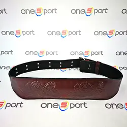 کمربند بدنسازی حرفه ای چرم