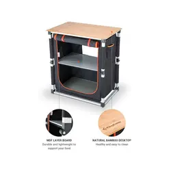 میز سفری آشپزی تاشو کینگ کمپ مدل KC3904