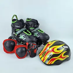 اسکیت Gosome Gx-9007 | مشکی سبز