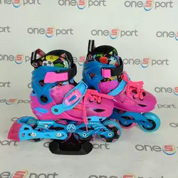 اسکیت کالاری X1 دخترانه | صورتی