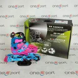 اسکیت کالاری X1 دخترانه | صورتی