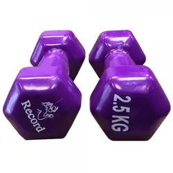 دمبل ایروبیک 2.5 کیلویی رکورد