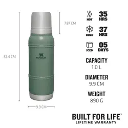 فلاسک آرتیسان استنلی مدل STANLEY THE ARTISAN THERMAL BOTTLE 1.0L