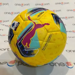 توپ پوما سری آ ایتالیا زرد رنگ دوختی اورجینال پاکستانی