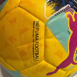 توپ پوما سری آ ایتالیا زرد رنگ دوختی اورجینال پاکستانی