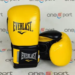 دستکش بوکس Everlast Powerlock اورجینال | زرد