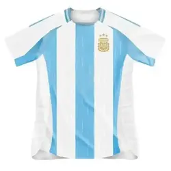 لباس اول آرژانتین 2024 ورژن پلیری با لوگوی ژله ای و تایلندی