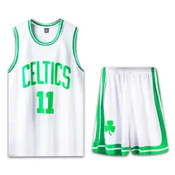پیراهن شورت بسکتبالی بوستون سلتیک کایری اروینگ سفید