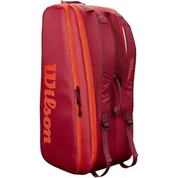 ساک تنیس ویلسون مدل Tour 12 Pack Maroon