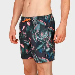 مایو مردانه برونتی مدل TASKER FLOWER AO MENS SHORT TITANIUM