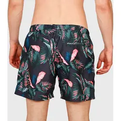 مایو مردانه برونتی مدل TASKER FLOWER AO MENS SHORT TITANIUM