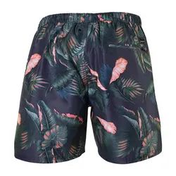 مایو مردانه برونتی مدل TASKER FLOWER AO MENS SHORT TITANIUM