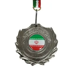 مدال نقره قهرمانی طرح برج میلاد