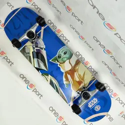 اسکیت برد کامل Element | طرح Star Wars Mando Child