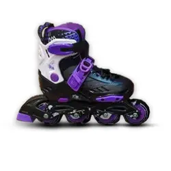 کفش اسکیت بچگانه هانتر | مشکی بنفش