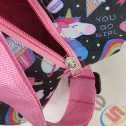 کیف اسکیت بچگانه حرفه ای | طرح یونیکورن و رنگین کمان
