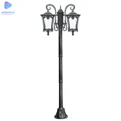 چراغ پارکی دو شاخه مدل کاسپین