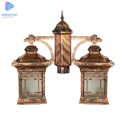 چراغ پارکی دو شاخه مدل ورساچ
