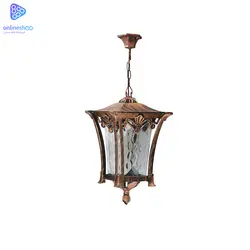 چراغ حیاطی آویز مدل کاسپین
