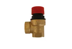 شیر اطمینان داخل رزوه پکیج دیواری