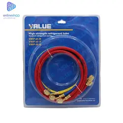 شیلنگ شارژ گاز VALUE مدل R22 سایز 120CM