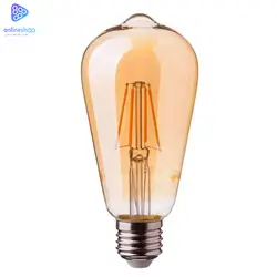 لامپ فیلامنتی 6 وات کد ST64 پایه E27
