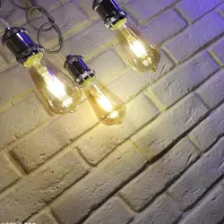 لامپ فیلامنتی 6 وات کد ST64 پایه E27