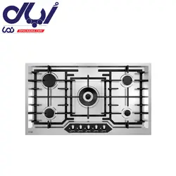 گاز صفحه ای استیل شیشه ای 530M کن