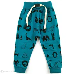 شلوار راحتی دورس حیوانات جنگل