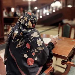 روسری نخی مادر و کودک شهرزاد