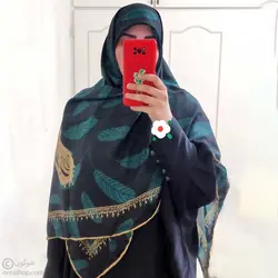 روسری کرپ حریر مادر و کودک یارا