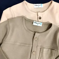 بلوز آستین سه ربع دو دکمه