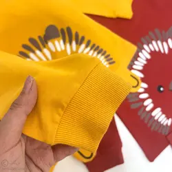 بلوز پسرانه آستین بلند جوجه تیغی